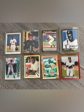 Frank Thomas MLB ⚾️ Chicago White Sox Baseball Card Lot of 8